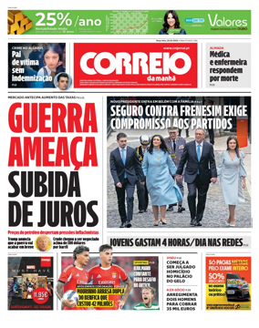 Cover of Correio da Manha