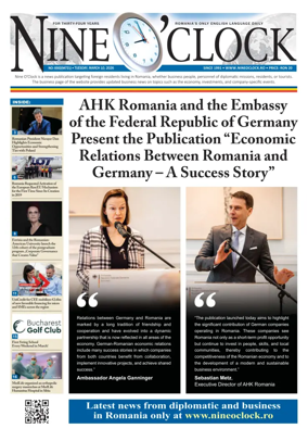 Cover of Nine o clock (Romania) Daily