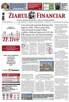 Cover of Ziarul Financiar