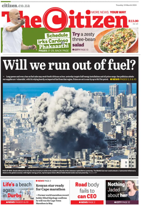 Cover of The Citizen (Gauteng)