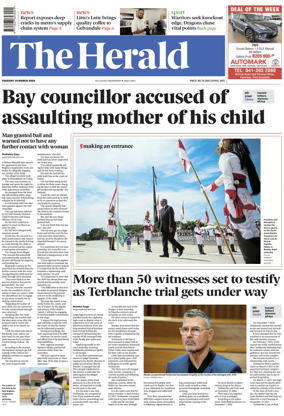 Cover of The Herald (South Africa)