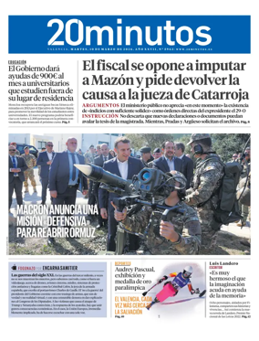 Cover of 20 Minutos Valencia