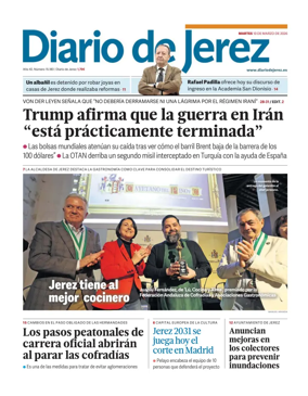 Cover of Diario de Jerez