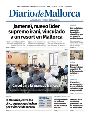 Cover of Diario de Mallorca