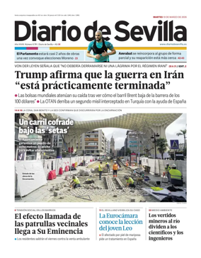 Cover of Diario de Sevilla