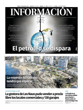 Cover of Diario Informacion
