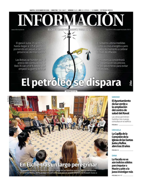 Cover of Diario Informacion (Elche y Vega Baja)