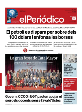 Cover of El Periodico - Catala