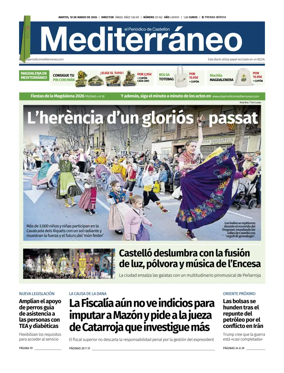 Cover of El Periodico Mediterraneo