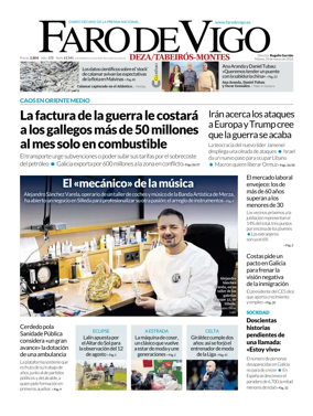 Cover of Faro de Vigo (Deza/Tabeiros-Montes)