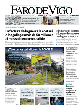 Cover of Faro de Vigo (O Morrazo)