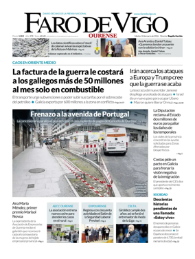 Cover of Faro de Vigo (Ourense)