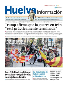 Cover of Huelva Informacion