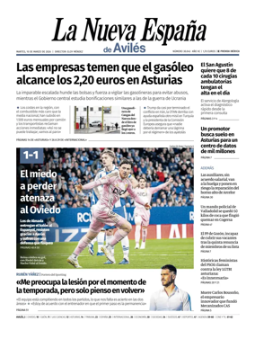 Cover of La Nueva Espana (Aviles)