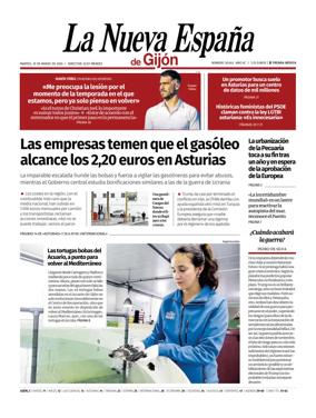 Cover of La Nueva Espana (Gijon)