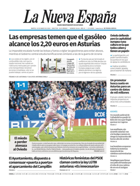 Cover of La Nueva Espana (Oviedo)