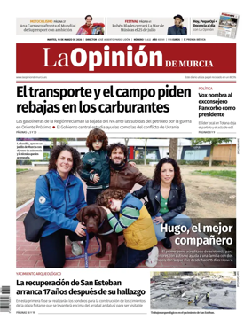 Cover of La Opinion de Murcia
