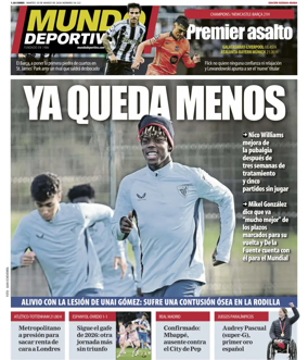 Cover of Mundo Deportivo (Bizkaia-Araba)