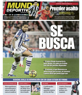 Cover of Mundo Deportivo (Gipuzkoa)