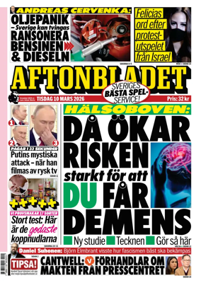 Cover of Aftonbladet