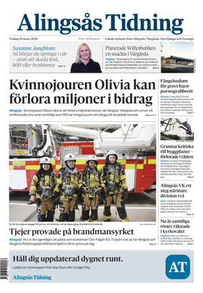 Cover of Alingsas Tidning