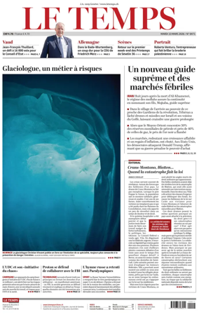 Cover of Le Temps
