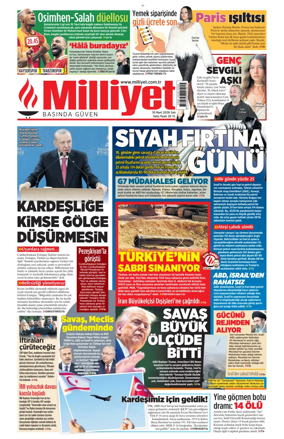 Cover of Milliyet