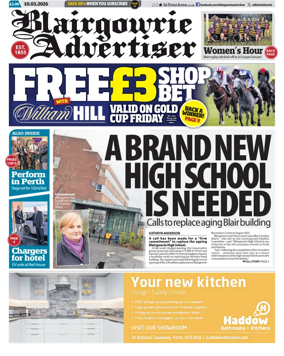Cover of Blairgowrie Advertiser