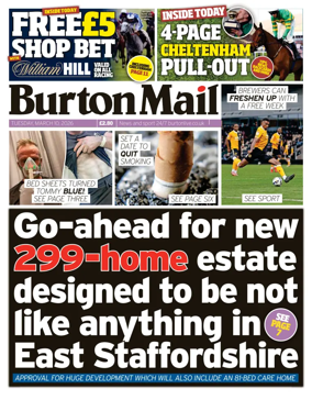 Cover of Burton Mail
