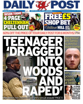 Cover of Daily Post (North Wales)