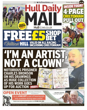 Cover of Hull Daily Mail