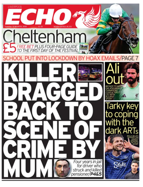 Cover of Liverpool Echo