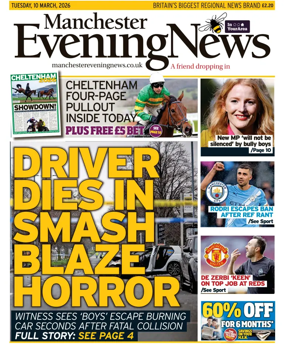 Cover of Manchester Evening News