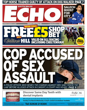 Cover of South Wales Echo