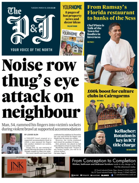 Cover of The Press and Journal (Inverness Highlands and Islands)