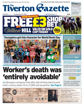 Cover of The Tiverton Gazette