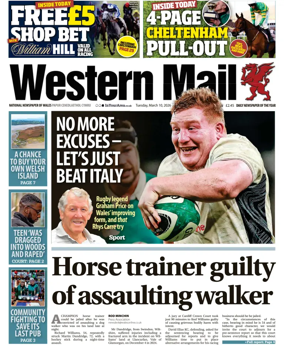 Cover of Western Mail