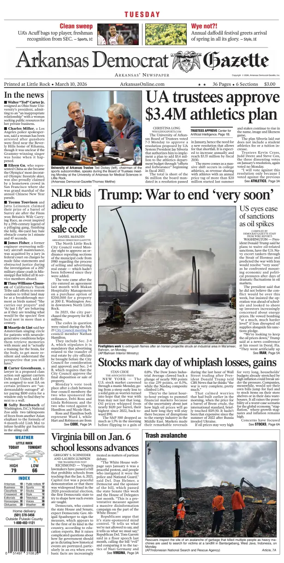 Cover of Arkansas Democrat-Gazette