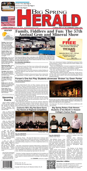 Cover of Big Spring Herald