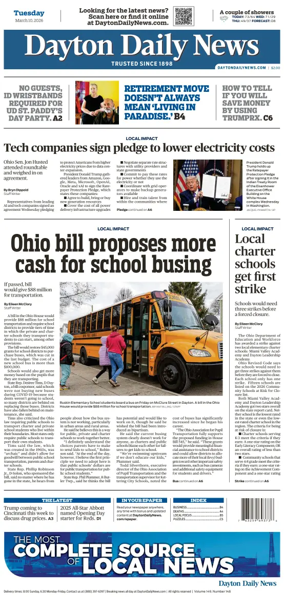 Cover of Dayton Daily News