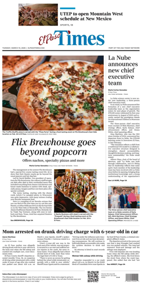 Cover of El Paso Times