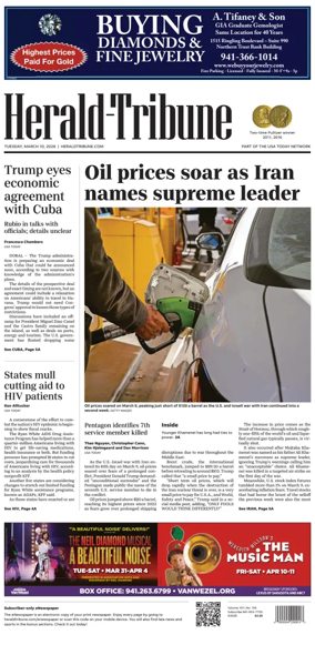 Cover of Herald-Tribune