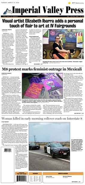 Cover of Imperial Valley Press