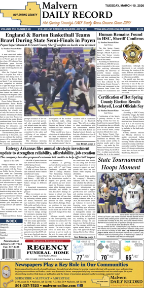 Cover of Malvern Daily Record