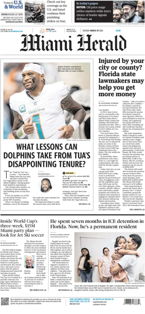 Cover of Miami Herald