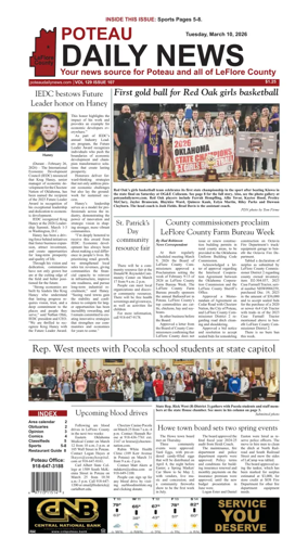 Cover of Poteau Daily News