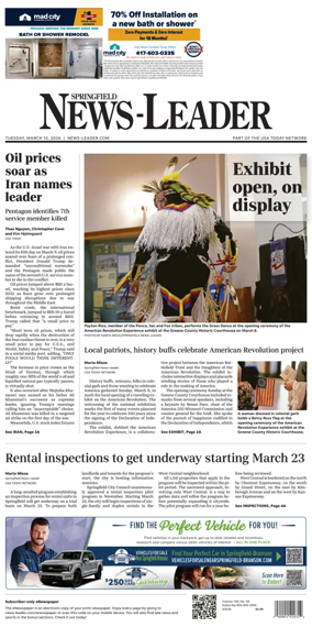 Cover of Springfield News-Leader