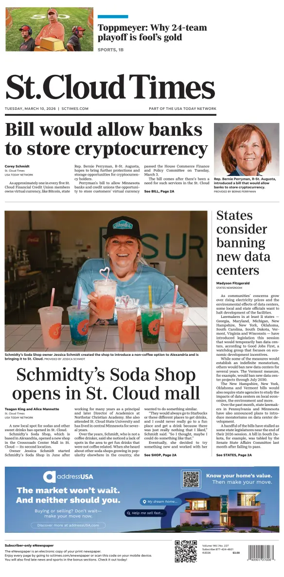 Cover of St. Cloud Times