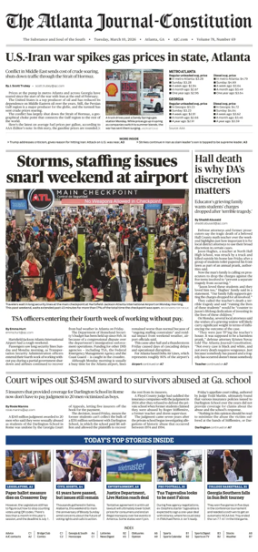 Cover of The Atlanta Journal-Constitution