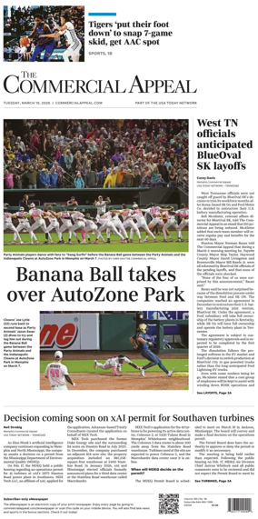 Cover of The Commercial Appeal